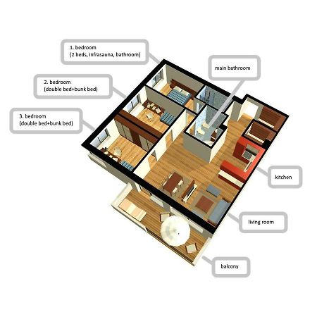 Apartman Donovaly Panorama 31C 4I Exteriér fotografie
